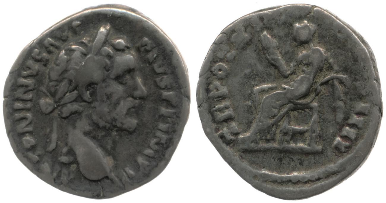 RIC III Antoninus Pius 248, аверс, Британский музей