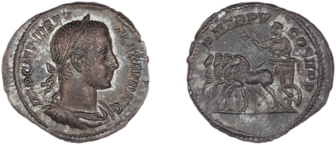 obverse RIC IV Severus Alexander 56A