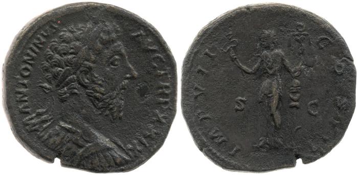 реверс RIC III Marcus Aurelius 1137