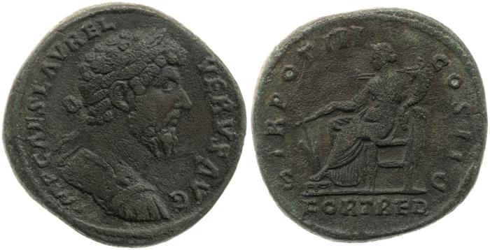 реверс RIC III Marcus Aurelius 1347