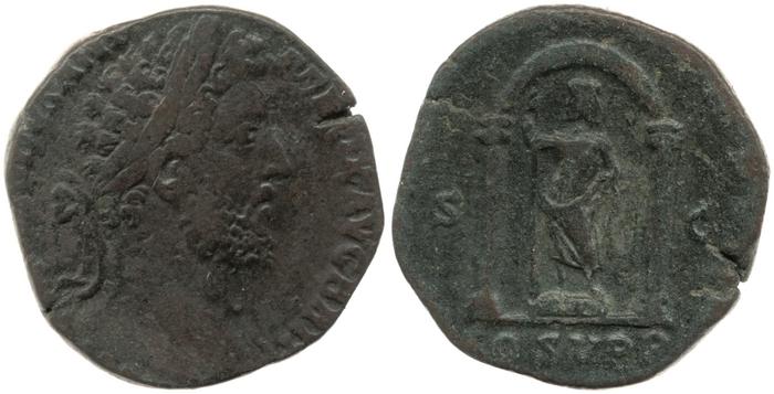 RIC III Commodus 460, реверс, bm