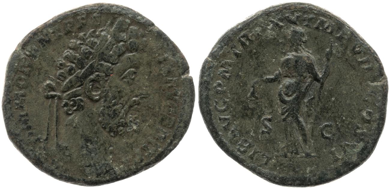 RIC III Commodus 562, аверс, bm