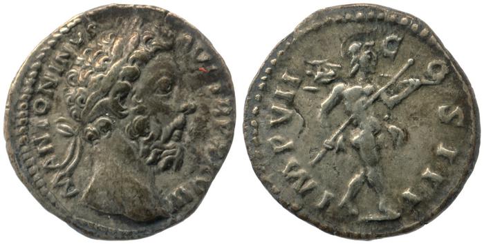 реверс RIC III Marcus Aurelius 299