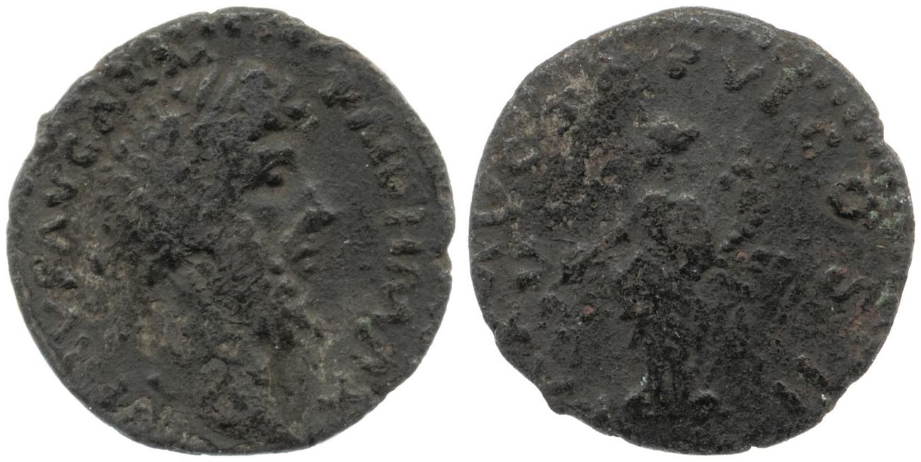 RIC III Marcus Aurelius 555, аверс, Британский музей