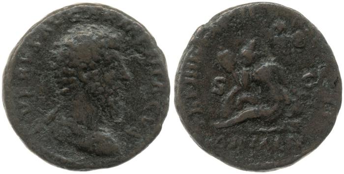 реверс RIC III Marcus Aurelius 1368