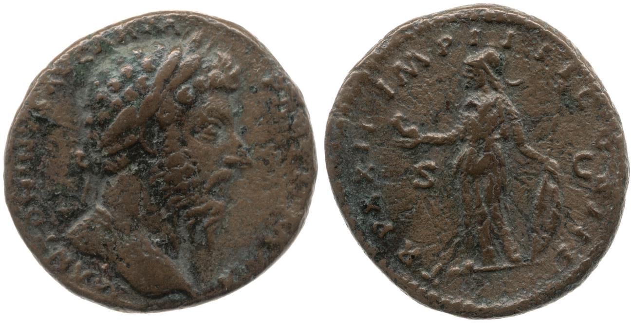 obverse RIC III Marcus Aurelius 953