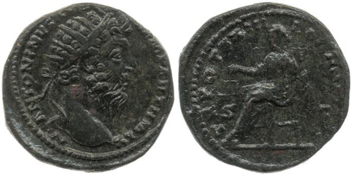 реверс RIC III Marcus Aurelius 971