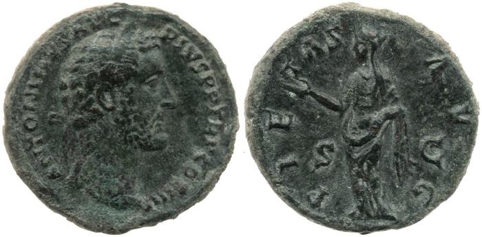 реверс RIC III Antoninus Pius 823