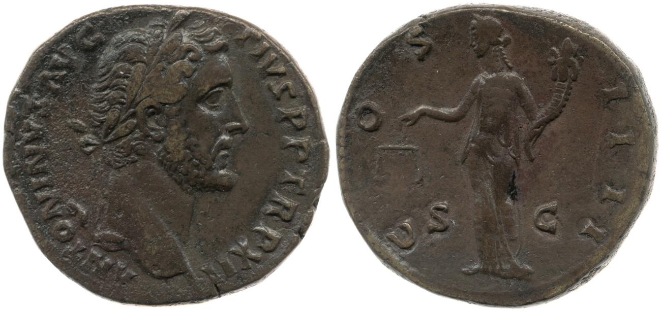 аверс RIC III Antoninus Pius 855