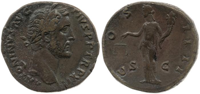 реверс RIC III Antoninus Pius 855