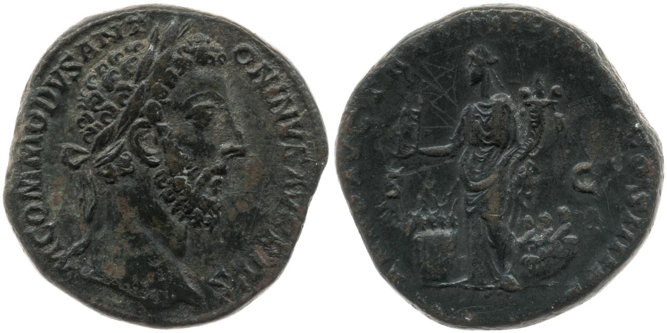 аверс RIC III Commodus 364