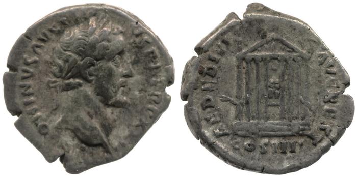 реверс RIC III Antoninus Pius 284