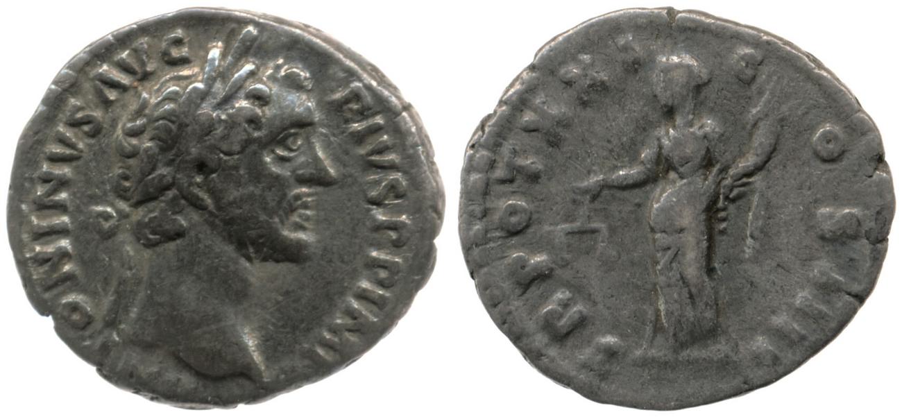 RIC III Antoninus Pius 276, аверс, Британский музей