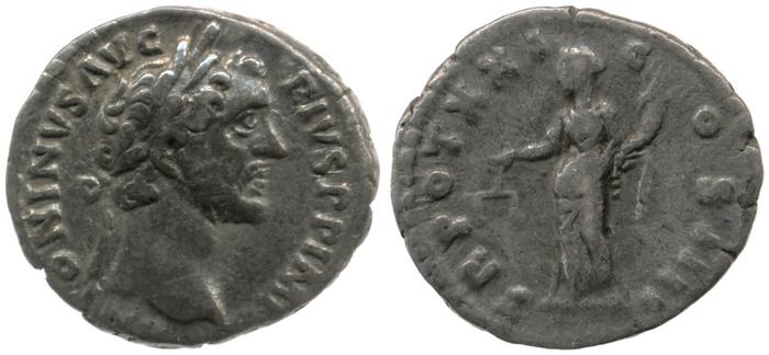 RIC III Antoninus Pius 276, реверс, Британский музей