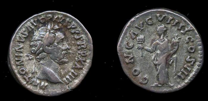 RIC III Antoninus Pius 308, реверс, Британский музей