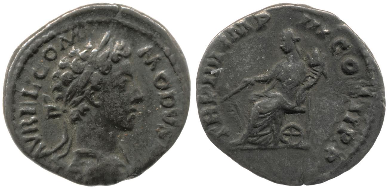 RIC III Marcus Aurelius 661, аверс, Британский музей