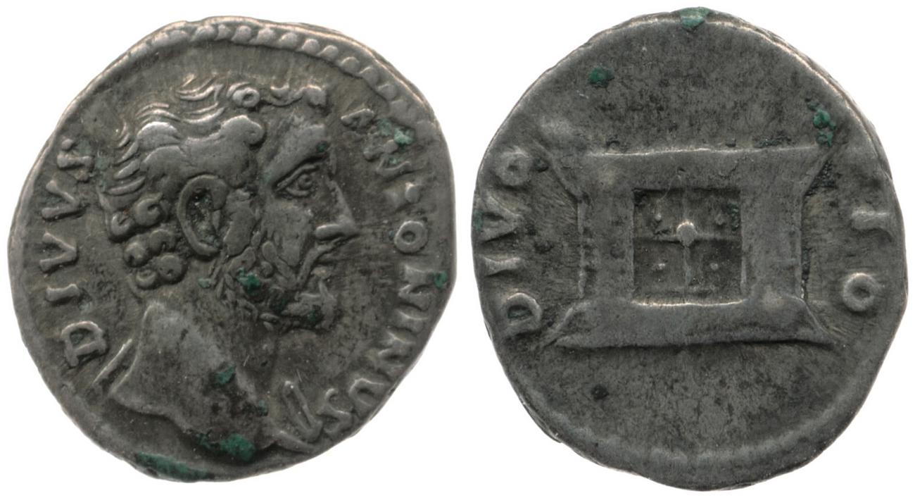 RIC III Marcus Aurelius 442, аверс, Британский музей