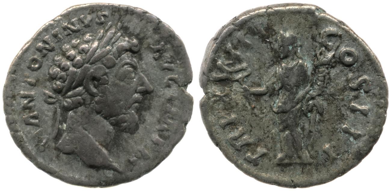 аверс RIC III Marcus Aurelius 109