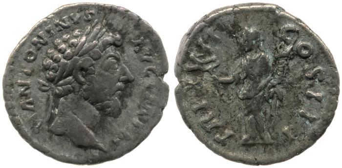 реверс RIC III Marcus Aurelius 109