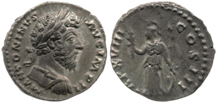 реверс RIC III Marcus Aurelius 105