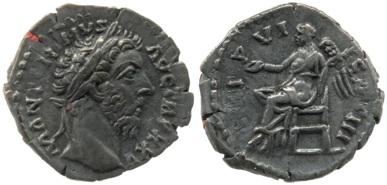 аверс RIC III Marcus Aurelius 239