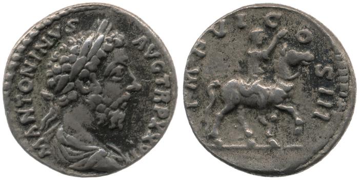 реверс RIC III Marcus Aurelius 281
