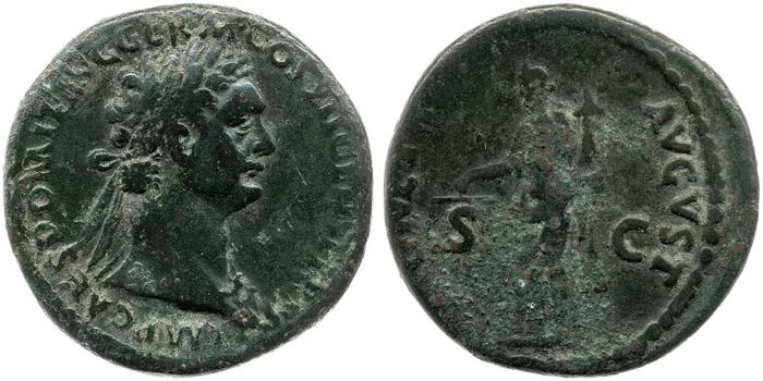 RIC II, Part 1 (second edition) Domitian 492, реверс, Британский музей