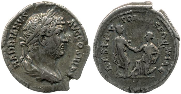 реверс RIC II, Part 3 (second edition) Hadrian 1586