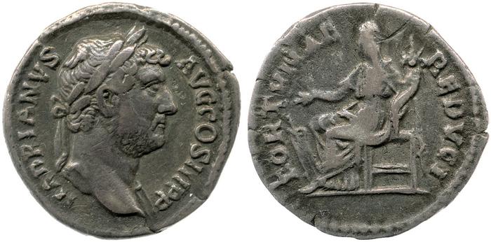 RIC II, Part 3 (second edition) Hadrian 1405, реверс, Британский музей