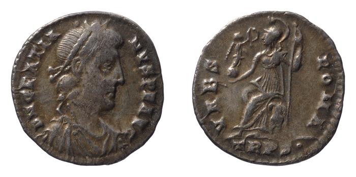 RIC IX Treveri 64A, реверс, bm