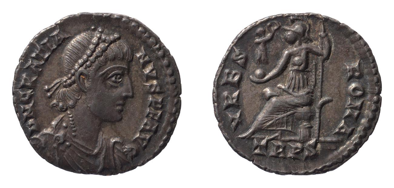 RIC IX Treveri 46B, аверс, bm