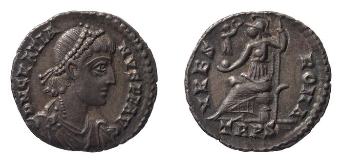 RIC IX Treveri 46B, реверс, bm