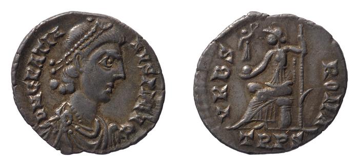 RIC IX Treveri 46B, реверс, bm