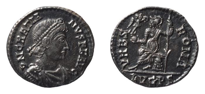 RIC IX Lugdunum 27, реверс, bm