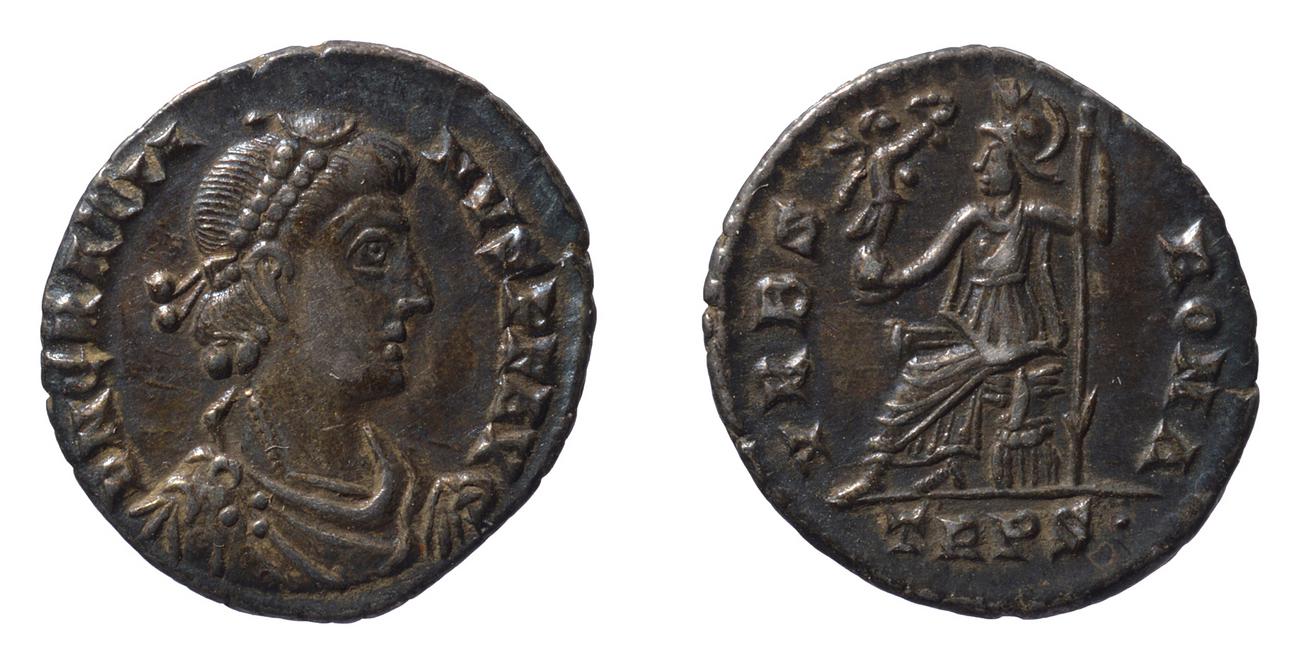 RIC IX Treveri 64A, аверс, bm