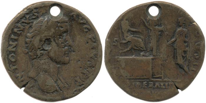 реверс RIC III Antoninus Pius 540