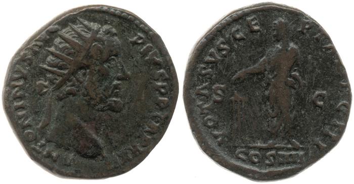 reverse RIC III Antoninus Pius 1020