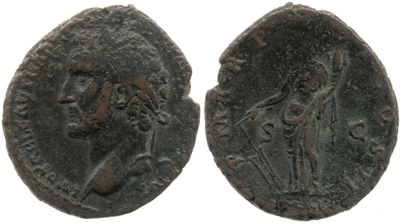 аверс RIC III Antoninus Pius 533C