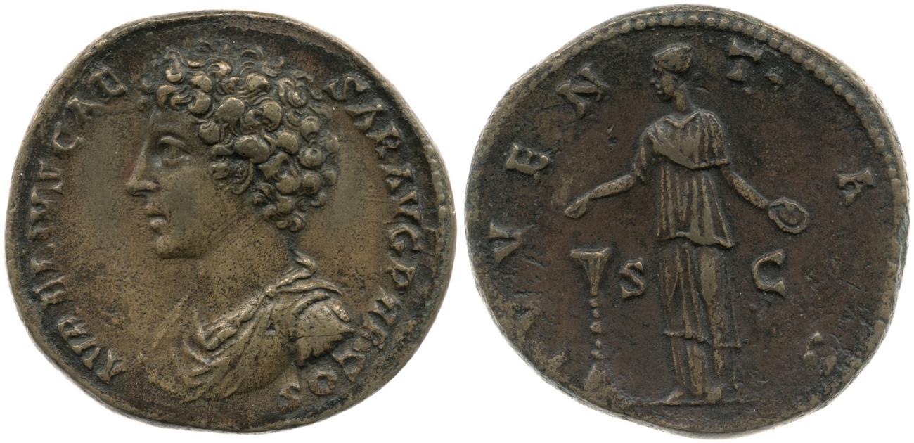 RIC III Antoninus Pius 1232C, аверс, Британский музей