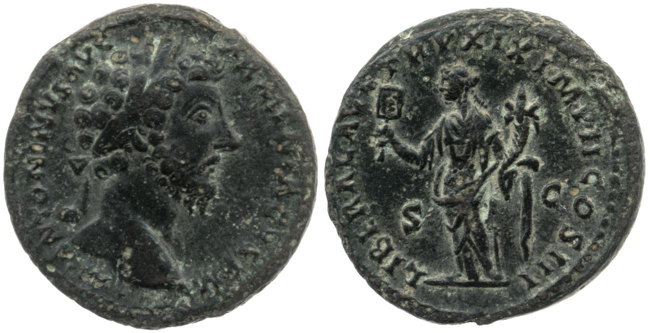 obverse RIC III Marcus Aurelius 894