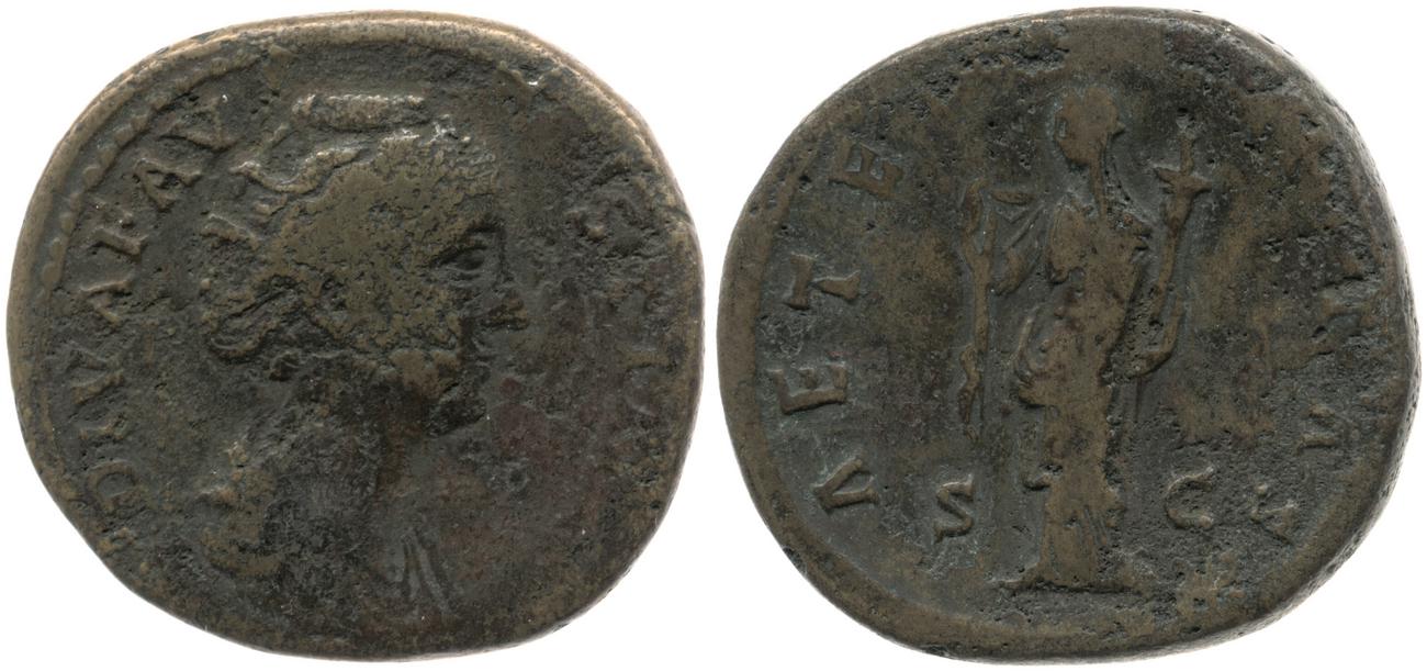 obverse RIC III Antoninus Pius 1100