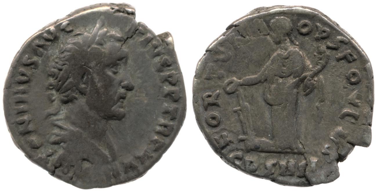 RIC III Antoninus Pius 286a, аверс, Британский музей