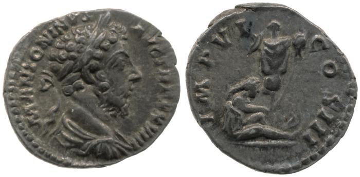 реверс RIC III Marcus Aurelius 290