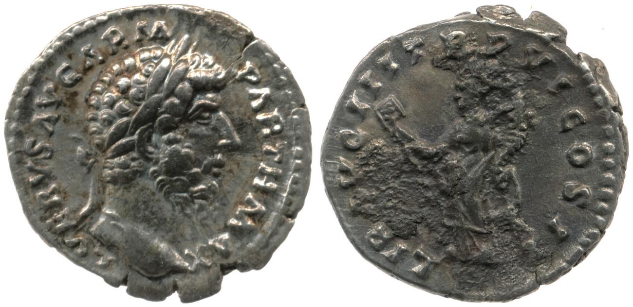 RIC III Marcus Aurelius 546, аверс, Британский музей