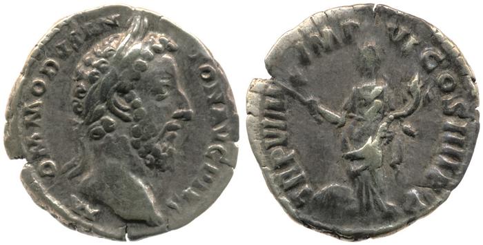 RIC III Commodus 77, реверс, bm