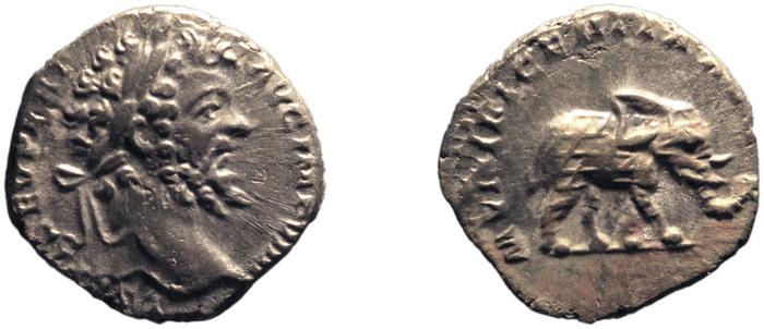RIC IV Septimius Severus 100, реверс, bm
