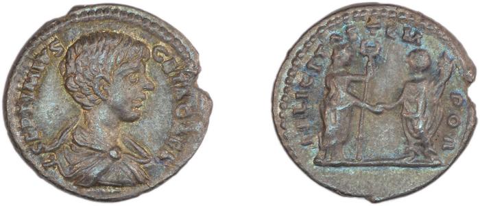 RIC IV Geta 94, реверс, bm