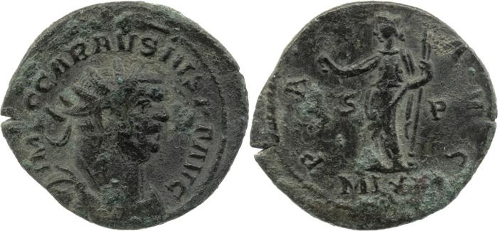 RIC V Carausius 138, реверс, bm