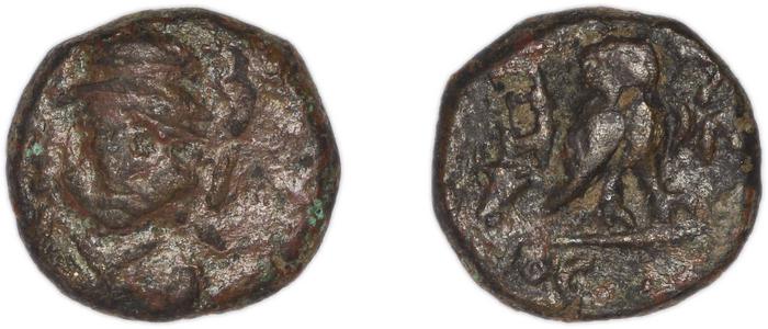 Lebedus Kinns 1980 Period III, AE 5, реверс, Британский музей