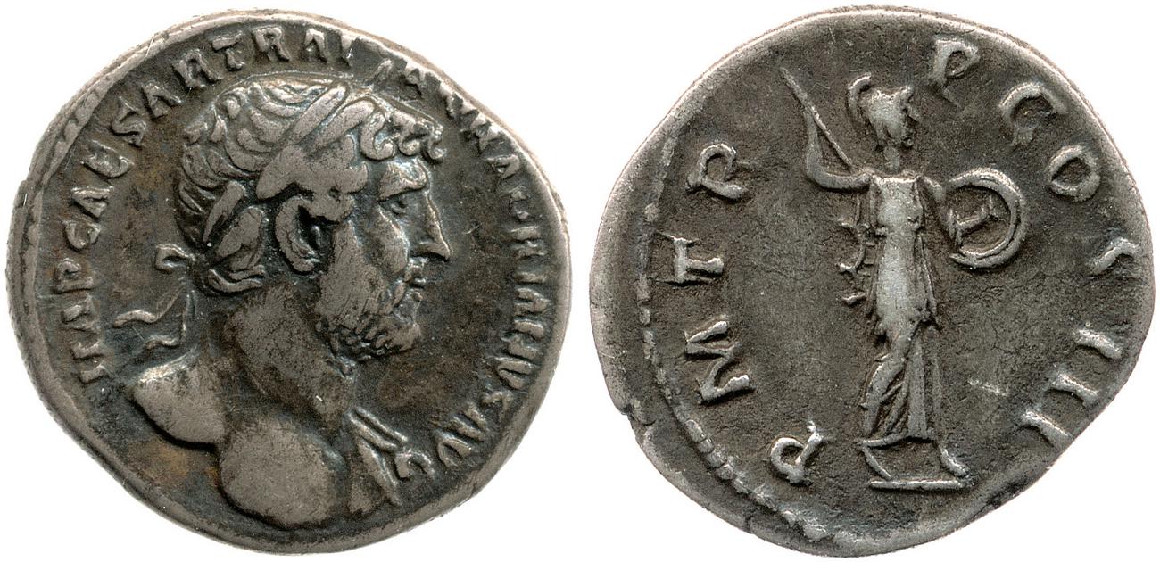obverse RIC II, Part 3 (second edition) Hadrian 517
